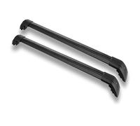 Roof Rack For Isuzu For MUX For MU-X 2021-2025 Crossbars Cross Bars Roof Rail Rack Lockable Aluminum Alloy Railing Roof Bars(Black)