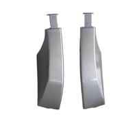 Roof Rack For Land For Rover For Discovery 3 For 4 LR3 LR4 2004-2016 Front Roof Rack Bar Rail End Replacement Cover Shell Cap(Silver)