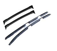 Roof Rack For Mazda CX-3 CX3 2015-2022 Rails Bar Luggage Carrier Bars Top Cross Bar Rack Rail Boxes Aluminum Alloy Car Roof Rack Railing Roof Bars(Black rackCross bar)