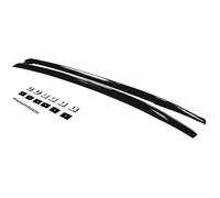Roof Rack For Mazda CX-30 CX30 2020-2024 Roof Rack Rails Bar Luggage Carrier Bars Top Cross Bar Rail Boxes Aluminum Alloy Car Luggage Rack(Black)
