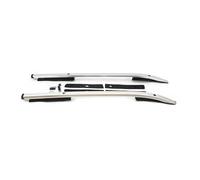 Roof Rack For Mitsubishi L200 For Triton 2007-2024 Rails Bar Luggage Carrier Bars Top Cross Bar Rack Rail Boxes Aluminum Load Roof Rack Railing Roof Bars(Silver)