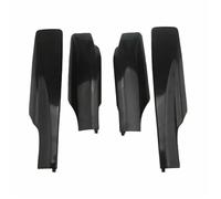 Roof Rack For Toyota For RAV4 XA30 2006-2012 4Pcs/set Roof Rack Shell Protective Cover Front Rear Black Luggage Bar Rail End(Black)