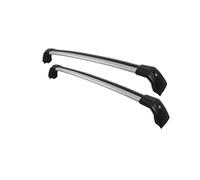 Roof Rack For Vw For Tiguan 2017-2022 (BW2) Thicken Aluminum Alloy Roof Rack Rail (cross Beam) Railing Roof Bars(Silverblack)