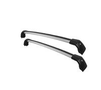 Roof Rack For Zeekr 7X Aluminum Alloy Side Bars Cross Rails Roof Rack Luggage 2Pcs Roof Bars Railing Roof Bars(Silverblack)