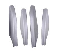 Roof Rack Luggage 4pcs Car Plastic Silver Roof Rack Rail End Cover Cap Shell For Toyota For Land For Cruiser For Prado J120 2003-2009 Car Roof Bars