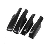Roof Rack Luggage 4Pcs Replacement For Toyota For Highlander For XU20 2001-2007 Black Car Styling Roof Rack Cover Bar Rail End Shell Car Roof Bars