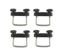 Roof Rack Mount Kits, Roof Box Brackets Car Roof Rack Basket U-Bolt Clamps Mounting Fitting Kit(60mm)