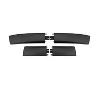 Roof Rack Rail Cover Cap Compatible With Suzuki For Grand For Vitara 2006-2009 2010 2011 2012 2013 2014 2015 4 Set Roof Rack Rail End Front And Rear Left Right Side 78215-65J10-5PK