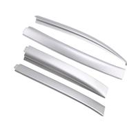 Roof Rack Rail End Compatible With Geely For Boyue SUV 2016 2017 2018 2019 2020 2021 4pcs Front Rear Roof Rack Luggage Bar Rail End Cover Shell Trim