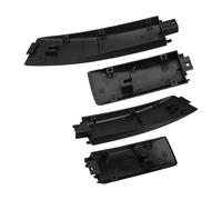 Roof Rack Rail End for Grand Vitara 06-15, 4pcs Front and Rear Set, Left & Right Side, Black Plastic Replacement Fitment