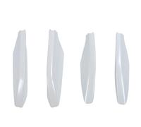 Roof Rack Rails End Cap 63492-60040, Replacement for GX470 2003-2009 Roof Cargo Rack End Cover, ABS Durable Leg Trim with OE Fit, Front and Rear Set of 4 (Pearl White)