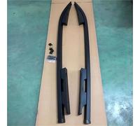 Roof Rack Rails Side Bars For Mitsubishi L200 For Triton 2007-2022 Roof Rack Rails Bar Luggage Carrier Bars Top Cross Bar Rack Rail Boxes Aluminum(Black)