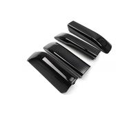 Roof Rack Roof Rails For Toyota For 4Runner N210 N280 2003-2009 2010-2020 Bar Rail End Cover Shell Cap Trim 4Piece(2010-2020 Black)