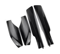 Roof Rack Rooftop For Toyota For RAV4 XA30 2006-2012 4pcs Car Roof Rack Cover Bar Rail End Shell Cap Cars Roof Bar(Black)
