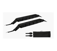 Roof Rack Soft Roof Rack Pads, Universal Car Roof Rack Pad Luggage Carrier With 2 Tie-Down Straps For Canoe Snowboard Paddle Roof Racks