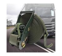 Roof Rack Straps, Green 2 Inch Wide Cargo Tie Down Straps with Double J Hooks Multiple Sizes(7m/23.0')