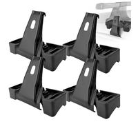 Roof Rack System Fit Kits for Thule Roof Rack Foot Packs Compatible with Toyota Prius 5-dr Hatchback Fixing Bare Rooftop Luggage Carrier Crossbar