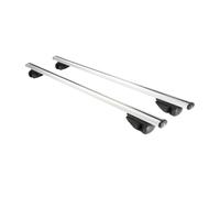 Roof Rack Universal 120CM Car Roof Racks Cross Bars Crossbars For Car With Side Rails Work With Cargo Ski Racks(Silver 135cm)