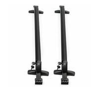 Roof Rack Universal Vehicle Car Roof Mounting Rack Rail Bar Aluminum Luggage Carrier With Lock Top Car Rack 1 Pair Black Roof Rails