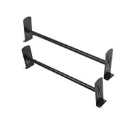 Roof Rack Van Roof Ladder Rack 2/3 Bars Alloy Steel Roof Racks For 500/750 LBS Capacity Rain-Gutter Roof Rack Van Ladder Rack Roof Racks(2 pcs)
