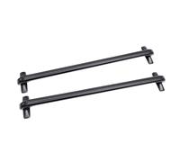 Roof Racks 2Pcs Car Roof Bars 100cm Aluminum Black Luggage Racks With 2 Keys Universal Use For 4 Or 5 Door Cars Direct Replacement Luggage Carrier