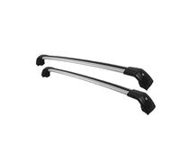 Roof Racks 2Pcs Roof Bars For Citroen For Versailles C5x 2021-2023 Aluminum Alloy Side Cross Rails Rack Luggage Carrier Luggage Carrier(Black Silver)