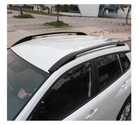 Roof Racks Aluminum Alloy Roof Racks Applicable For Corolla For Cross For RAV4 2022-2025 Rail Rack Bar Crossbar Luggage Exterior Accessory Luggage Carrier(Black)