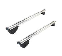 Roof Racks Boxes For SUV Roof Rack Auto Accessories 2PCS 120/130Cm Car Roof Rack Waterproof Roof Basket Storage Luggage Support Car Rails Rack(2PCS 130cm)