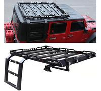 Roof Racks Cross Bars for Jeep Wranglers JL 4 doors, Low Wind Noise, Anti-Rust high load-bearing Lockable