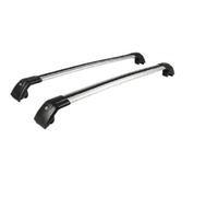 Roof Racks For Buick For Envision 2021-2026 2PCS Cross Bar Ajustable Roof Rail Rack Cargo Lockable Bars(Black and silver)