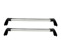 Roof Racks For Jeep For Compass 2017-2025 Cross Bar Roof Luggage Cargo Carrier Lockable 2PCS Aluminum