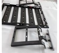 Roof Racks For Jeep For Wrangler JK JL 2007-2023 2/4 Door Alloy Steel Car Roof Rack Flat Roof Travel Frame Box Roof Ladder Roof Bars(2007-2017 2 DOOR)