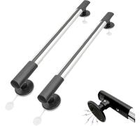 Roof Racks for Kayaking, Surfboards, Canoes, Snowboards - Adjustable Aluminium Roof Bars for Vehicles, Set of 2