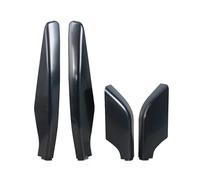 Roof Racks For Mitsubishi For Pajero For V80 2009-2018 4 PCS Roof Luggage Rack Rail End Cover Shell Cap Replacement ABS Roof Bars