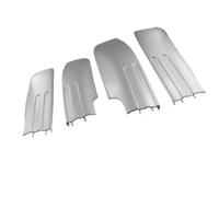 Roof Rail Cover Shell 4PCS Car Exterior Rack Roof Rack Rail Retrofit End Cover Rails Dome Holder Case Cap Compatible With BMW For E71 E72 X6 2008-2014