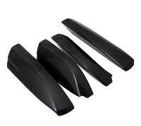 Roof Rail Cover Shell Car Parts 4pcs Roof Rails Rack End Cap Protection Cover Trim Roof Rail End Shell Compatible With Toyota For Highlander XU40 2008-2013