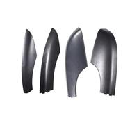 Roof Rail Cover Shell Compatible With Skoda For Yeti SUV 2009 2010 2011 2012 2013 2014 2015 2016 2017 2018 Roof Luggage Rack Cover Cap Bar Rail End Shell(4 pcs)