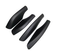 Roof Rails 4PCS ABS Roof Rack Cover Luggage Racks Rail Cap End Shell Replacement Parts For Toyota For Fortuner AN50 AN60 For Hilux SW4 04-15 Car Luggage Rack