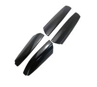 Roof Rails 4pcs Black For Toyota For Highlander XU40 2008-2013 Roof Rack Rail End Cover Shell Cap Replace Cover Accessories Car Luggage Rack
