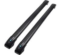 Roof Rails For A4 For Allroad 2020 2021 2022 2023 2024 2025 With Roof Rails 2Piece Crossbars Cross Bars Roof Racks Car Roof Rail(Black)