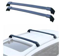 Roof Rails For BYD For Seal U Sealion 6 2023-2025 Lockable Roof Rack Cross Bars Load Capacity Aluminum Luggage Car Roof Rack Cross Bars(Black)