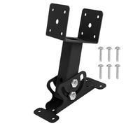 Roof Raising Support Bracket - Heavy Duty Adjustable Angle,Metal Roof Raise For Gazebo - for Patio Garden Backyard Owners and Designers