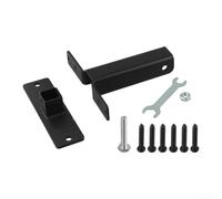 Roof Riser Brackets Kit Weatherproof Steel Pergolas Structure Brackets with Screws for Outdoor Timber Construction Car Ports Fence(1 set)