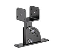 Roof Riser Mounting Bracket - Secure Locking Hardware, Load Bearing Mounting Hardware, 20cm Carbon Steel Support Bracket, Heavy Duty Roofing Riser Kit for Gazebo Carport Pergola Outdoor Home Use