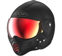 ROOF ROOF - Helmet Roadster Iron Matt Black / Red 60-L