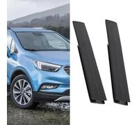 Roof Side Strips Drip Molding Front Pair for Vauxhall for Mokka 2015-2021, for CHEVY for Trax 2015-2021, for Buick for Encore 2013-2021, ABS Black, OE 42577928 42577929