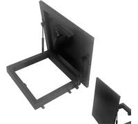 Roof Skylight Rainproof Window, Attic Skylight Cover with Gas Impact Pillar; Basement Exit Cover(70 * 70cm)