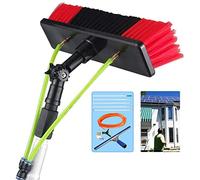 Roof Squeegee,26Ft Water Fed Window Cleaning Pole Kit - Solar Panel Cleaner with 30cm Brush Head & Squeegee for Conservatory Roofs - 8m Telescopic Extension Pole