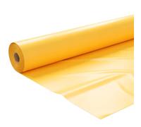 Roof Vapour Barrier Membrane 2m x 50m 0.2mmDamp Proof Yellow Floor Insulation Moisture & Condensation Protection Film Sheet for Floor, Wall & Roof Insulation (Yellow, 2m x 25m)