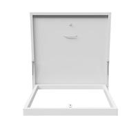 Roof Vent Escape Hatch, Building Roof Skylight Vent Door with Handle, Repairs and Installations, Anti-Theft Door Security Door Rainproof Plat(31.5 * 31.5in/80 * 80cm)